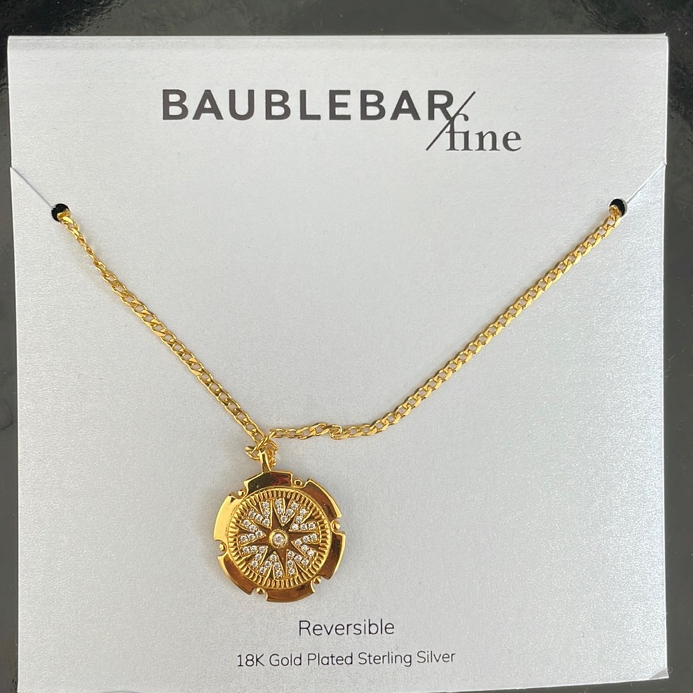 BaubleBar Gold Necklace